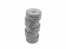 Etiket Meto 32x19mm hvid permanent kl&aelig;b lim 2 1000stk/rul