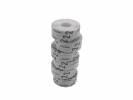 Etiket Meto 26x12mm hvid permanent lim 2 1500stk/rul