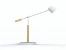 Bordlampe Unilux Vicky hvid/tr&aelig;