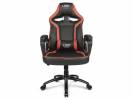 Kontorstol Extreme L33T PU r&oslash;d/sort Gaming Mid Level