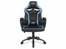 Kontorstol Extreme L33T PU bl&aring;/sort Gaming Mid Level