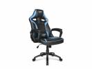 Kontorstol Extreme L33T PU bl&aring;/sort Gaming Mid Level