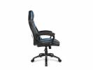 Kontorstol Extreme L33T PU bl&aring;/sort Gaming Mid Level