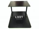 Stoleunderlag L33T sort 1200x990x18mm Gaming