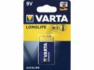 Batteri Varta Longlife 9V 1st/pak Blister