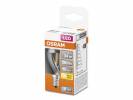 P&aelig;re Osram LED krone 34W/827 E14 filament klar topforspejlet s&oslash;lv