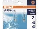 P&aelig;re Osram Neolux Halogen 33W G9 2stk/pak d&aelig;mpbar