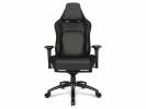 Kontorstol E-sport L33T PU sort Gaming Pro Level
