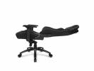 Kontorstol E-sport L33T PU sort Gaming Pro Level