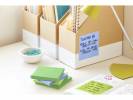 Post-it Super Sticky Notes linjerede 101mmx101mm 90ark/blk 6blk/pak Oasis farvekollektion