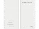 Index Planner Refill + tlf. register reg. 8,8x16,6cm 24 0951 00