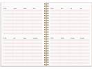 Life Planner pink 148x21cm tv ærf 2024 2277 00