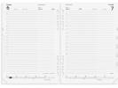 System A5 dagkalender REFILL