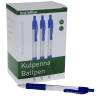 Kuglepen Office blå 0.7 mm m/klik 