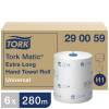 Håndklædeark Tork Matic H1 Universal 1-lag 290059 6rul