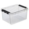 Plastkasse SmartStore Classic 15 15l m/låg 40x30x19cm
