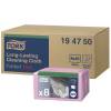 Allround-klud Tork Premium W8 Small Pack rød 30x38cm 40stk 