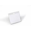ID kort holder u/clip 60x90mm 20stk/pak transparant 