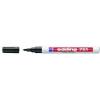 Paint marker Edding 751 permanent sort rund spids 1-2mm