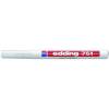 Marker Edding 751 Paintmarker 1-2 mm hvid 