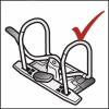 Brevordner Esselte No.1 Power sort A4 smal