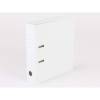 Brevordner Q-Line hvid A4 metalskinne 75mm ryg 