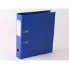Brevordner Q-Line blå A4 metalskinne 75mm ryg 