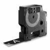 Labeltape DYMO D1 45811 19mm hvid på sort 