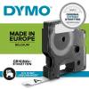 Labeltape DYMO D1 53713 S0720930 24mmx7m  sort på hvid