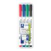 Whiteboardmarker Staedtler 301 WP4 ass. Lumocolor 1,0mm 4stk