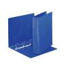 Panoramabind Esselte A4+ 40mm 4 D-ringe 2 lommer blå 