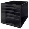 Skuffekabinet Leitz Desk Cube 5-skuffer sort 