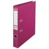 Brevordner Esselte No1 A4 PP fuchsia 50mm smal