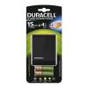 Batterilader Duracell AA + AAA 15 minutters oplader 