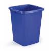 Affaldsspand DURABIN 90l firkantet blå 