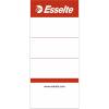 Rygetiket Esselte brevordner smal lang udgave 100stk/pak