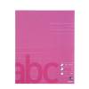 Skolehæfte Bantex 17x21cm lin 7 linjer 32bl 70g rosa/pink 