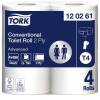 Toiletpapir Tork Advanced T4 2-lags 68m 120261 24rul/kar