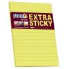 Notes Stick'N Extra Sticky gul 150x101mm m/linier 90blade