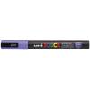 Paint marker Uni Posca PC-3M lilac/lilla 0,9-1,3mm 