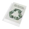 Plastlomme Esselte Recycled A4 70my m. præg 100stk/pak