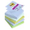 Post-it Super Sticky Z-Notes Oasis farvekollektion 76x76mm 90ark/blk 5blk/pak