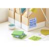 Post-it Super Sticky Notes linjerede 101mmx101mm 90ark/blk 6blk/pak Oasis farvekollektion