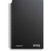 Aftalekalender A4 sort 2025 21x29,7cm 1dag/side 25 2200 00