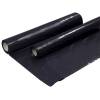 Plastik sort 2x50mx0,15mm PE 13,8kg foldet 1 gang