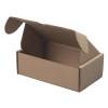 Postæske 172x108x58 mm brun 3 mm Incl. Emballagebidrag