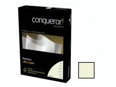 Papir "Conqueror" A4 100g Laid Diamond white / 250 ark.