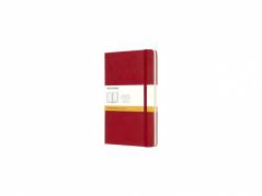 Notesbog MOLESKINE Classic hard linieret Large r&oslash;d