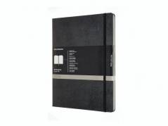 Notesbog MOLESKINE Pro hard linieret XXL sort
