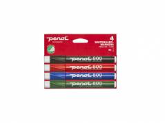 Whiteboardmarker Penol 800 1,5mm ass. 4stk/s&aelig;t svanem&aelig;rket